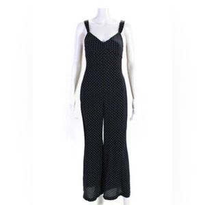 Bailey 44 navy polka dot jumpsuit ( culotte)